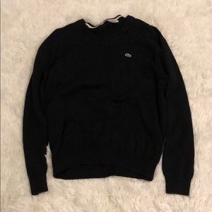 Lacoste Black V-Neck Sweater XL 🐊🐊